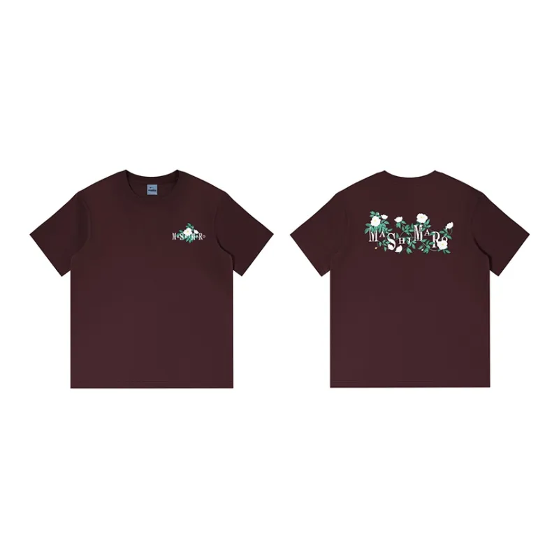 MashiMaro Short-Sleeved T-Shirts Unisex-21