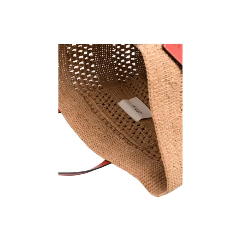 Manebí Open top Raffia Beach Bag-2