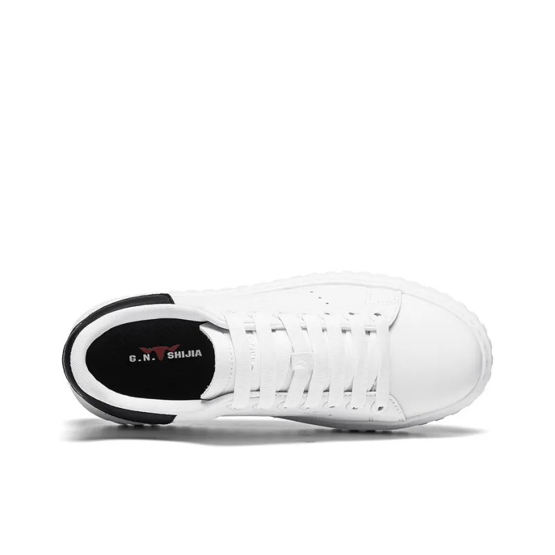 G.N.SHIJIA Lightweight Breathable Height Increasing Low-Top Skateboard Shoes Men's-9