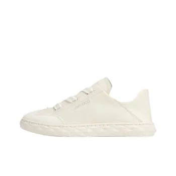 Jimmy Choo Diamond Light Flex F Low Top Skateboard Shoes Women's White