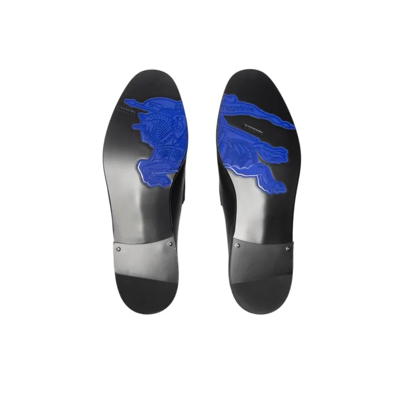Burberry Pearl Loafers Men's Black-5