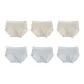 6 Pack (Light Gray 3+Light Blue 3)