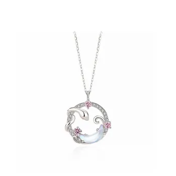 Chongqing Gold Store S925 Silver Necklaces Women's