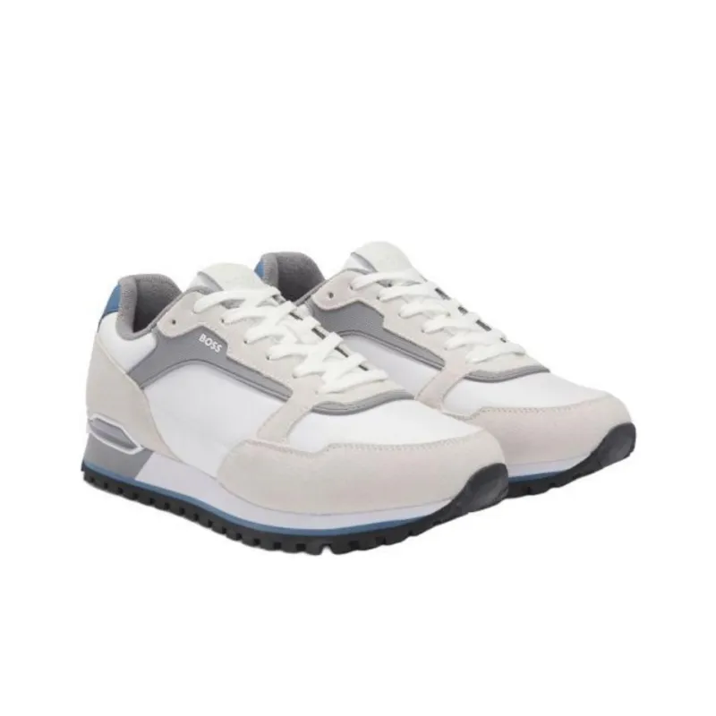HUGO BOSS Low Top Casual Shoes Men's Gray-2