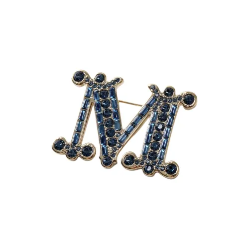 MaxMara Metal Brooches Women's Blue
