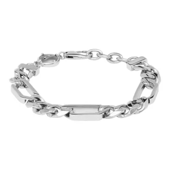 DIESEL Stainless Steel Bracelets Unisex Silver
