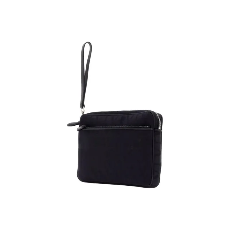Valentino Polyester Clutch Men's Blue-1