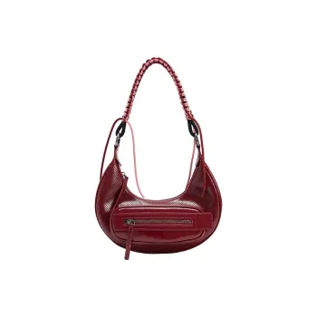 URBAN REVIVO Artificial Leather Shoulder Bag, Crossbody Bag Medium Size Women's Multicolor