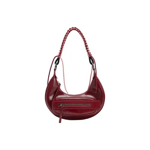 URBAN REVIVO Artificial Leather Shoulder Bag, Crossbody Bag Medium Size Women's Multicolor