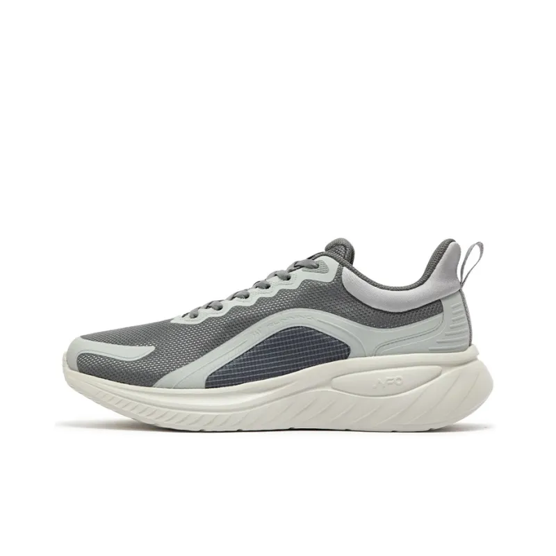361° Softwalk 3.0 Anti Slip Wear Resistant Low Top Casual Running Shoes Men's Recycling Gray-0