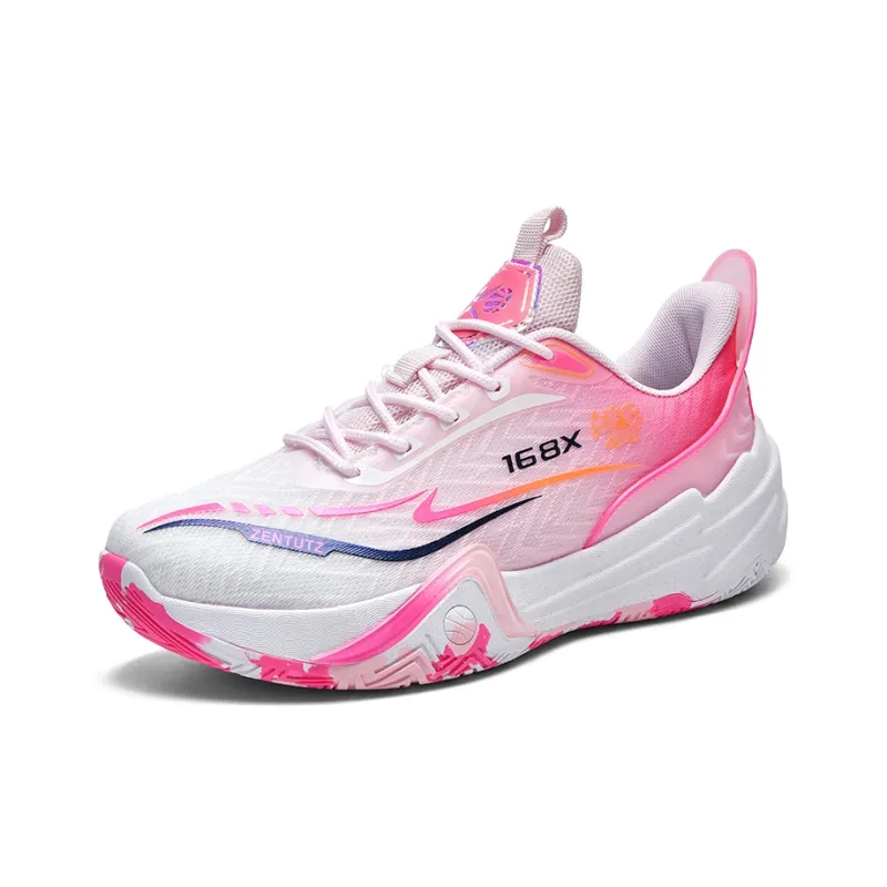 Kuding Cushioned Wear-Resistant Breathable Low-Top Basketball Shoes Unisex-6