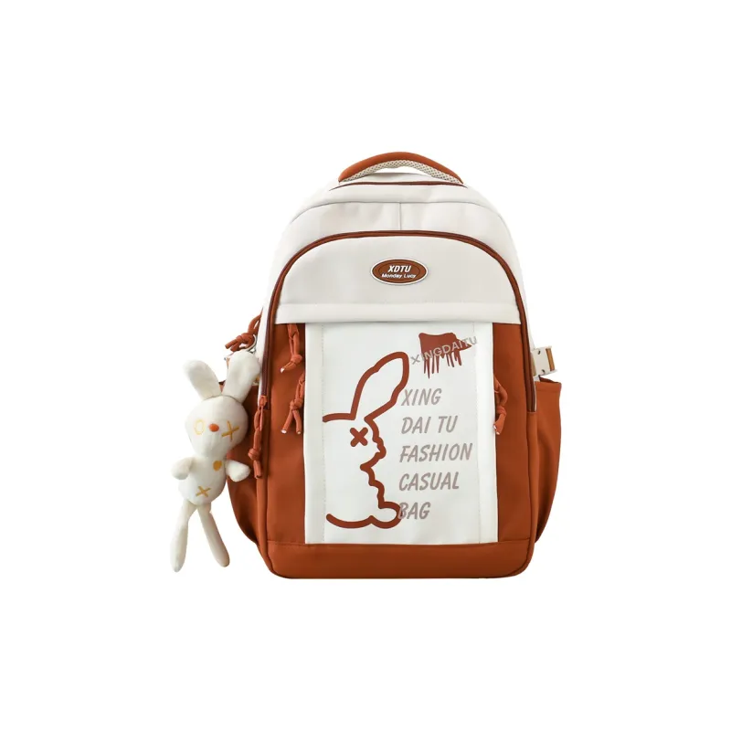 URBAN FOREST Nylon Backpack Unisex Multicolor-5