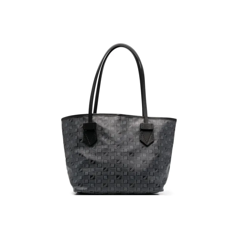 MOREAU Calfskin Tote Bag Shopping Bag Shoulder Bags Women's Black-0