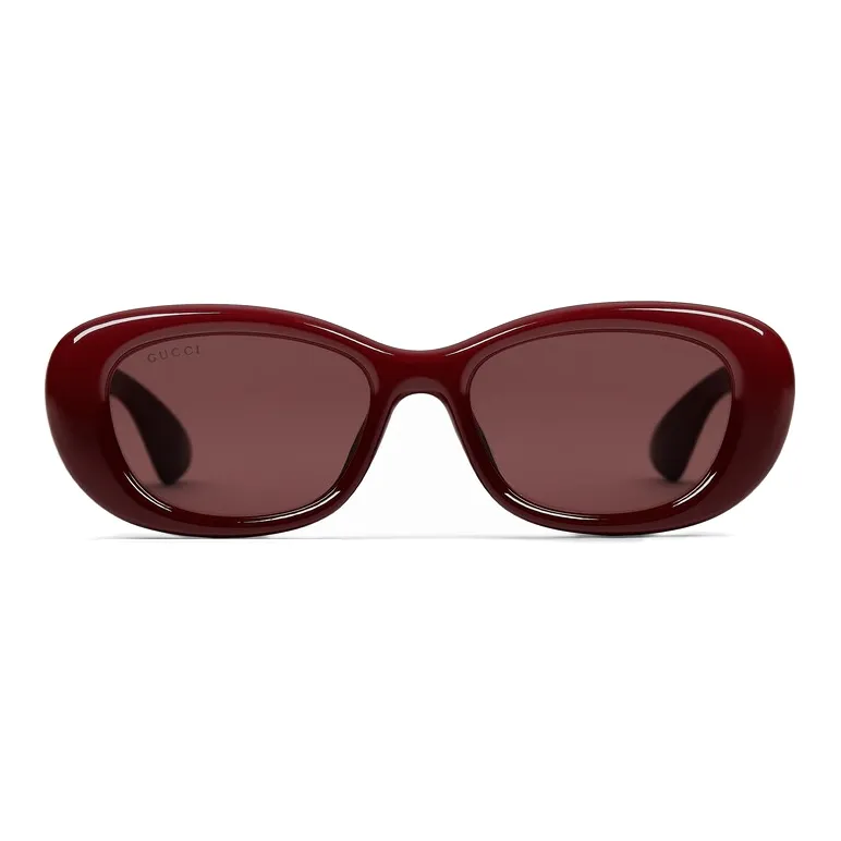 GUCCI Oval frame Sunglasses-0