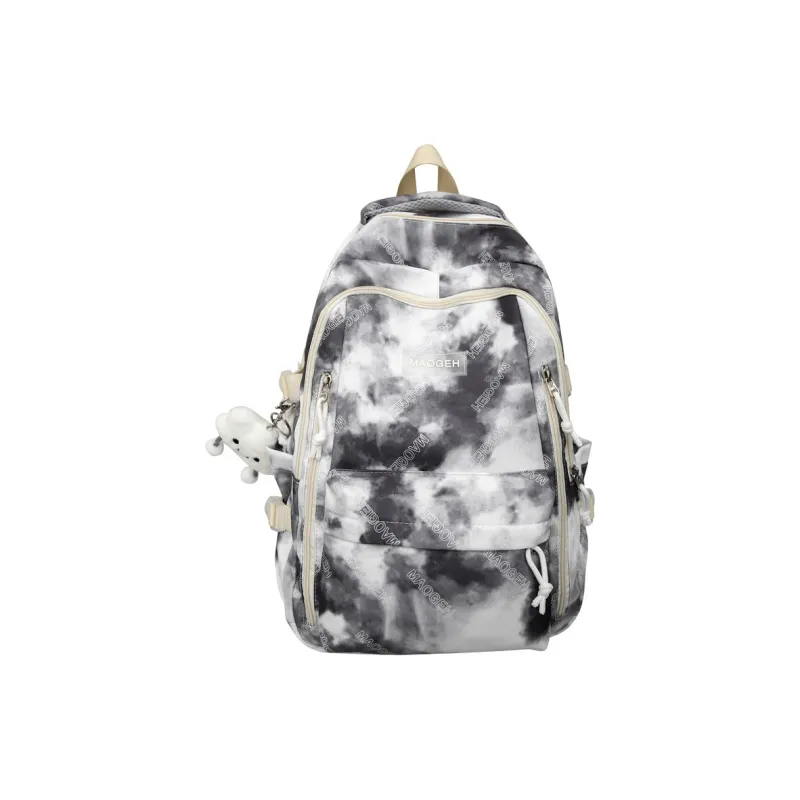 BALANG Nylon Backpack Unisex ÍTica: Black/Pink/Green/Blue-0