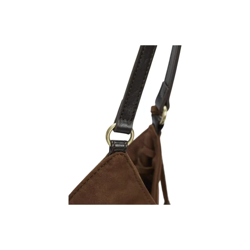 URBAN REVIVO Fabric Tote Bag, Shopping Bag, Shoulder Bag Tubas Women's Brown-3