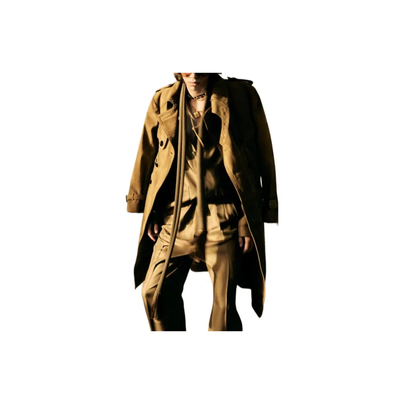 TOM FORD Buttery Suede Trench Coat-1