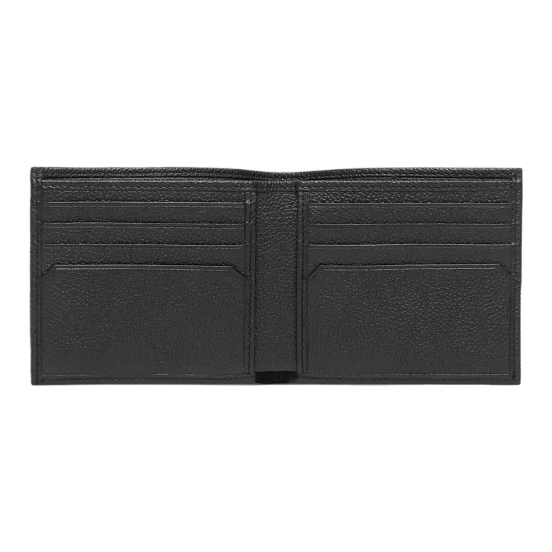 BOSS Leather Wallet Men's Black-2