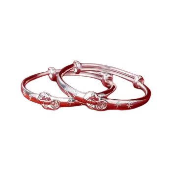 Stone Edge Poly 999 Fine Silver Sterling Silver Bracelets Kids'