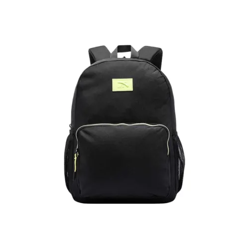 Anta Life Collection Fabric Backpack Unisex Basic Black