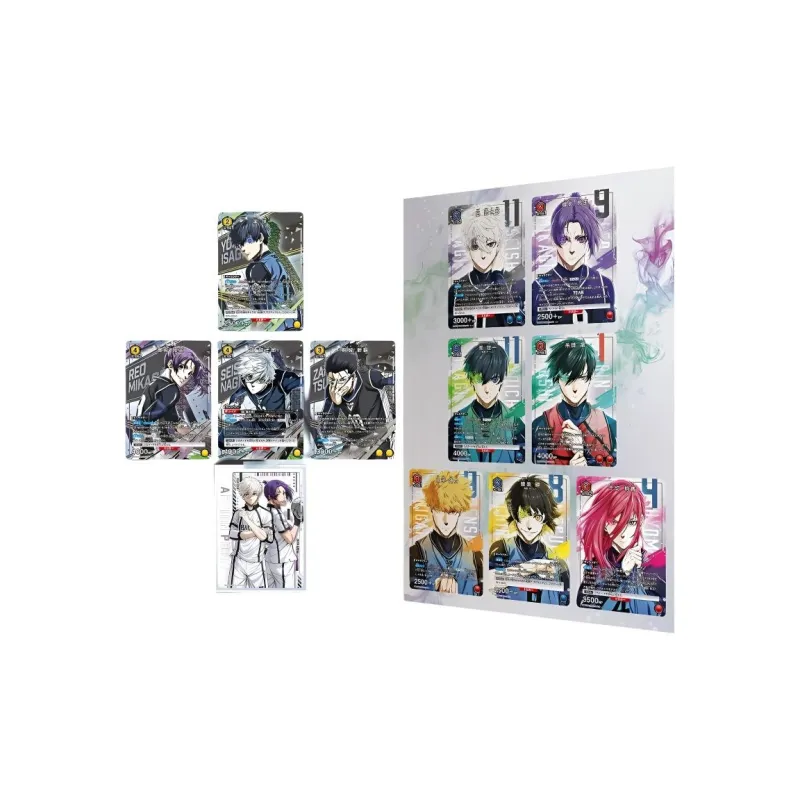 BANDAI Blue Prison, Genius Awakening Jeshiki Ichiki Seiko Shiro Mikage Ling Wang Second Yuan IP/Anime Cards 1 Pc-1