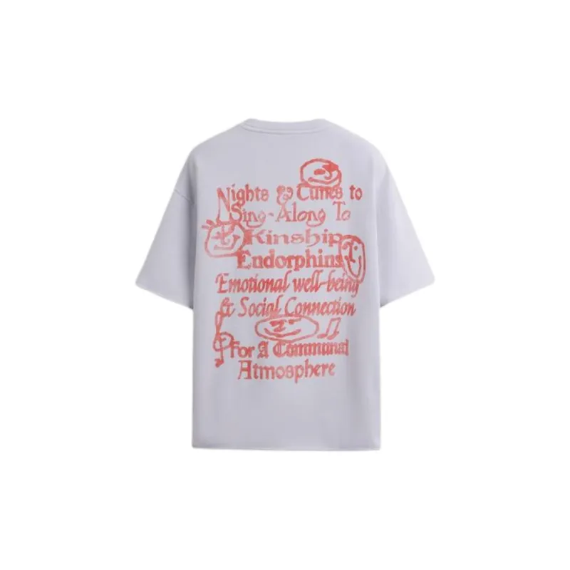 ZARA T-Shirt Men's Light Purple Red-1