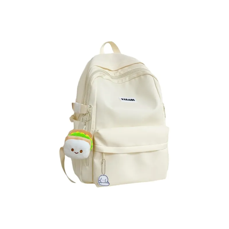 BALANG Nylon Backpack Unisex Ecru/Blue/Black/Gray-4