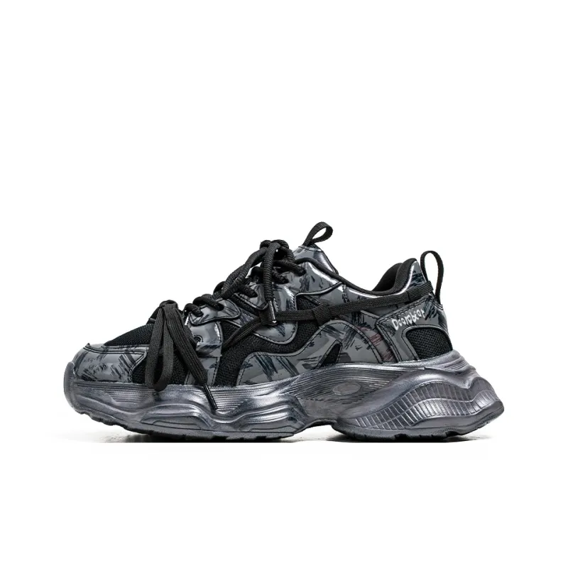 Budding Bear Slip Resistant, Abrasion Resistant, Lightweight, Height Increasing Low Top Chunky Sneakers Unisex-10