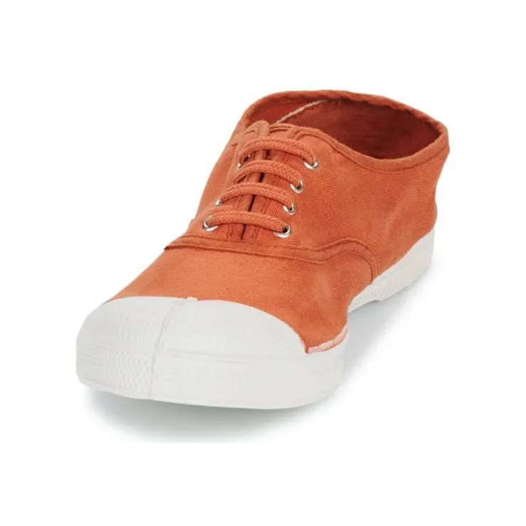 BENSIMON Lacet Low Top Casual Shoes Women's Coral-2