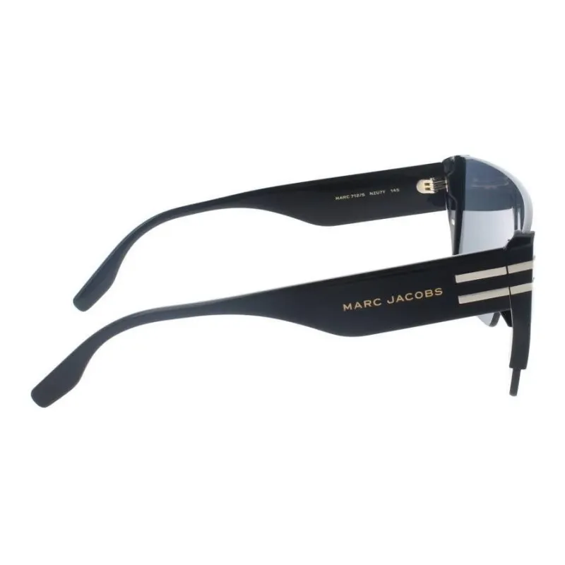 MARC JACOBS Irregular Shape Sunglasses Unisex Black-3