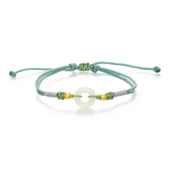 JINLIUFUJIXIANG Bracelets White Jade/Pale Greenish White Jade Women's