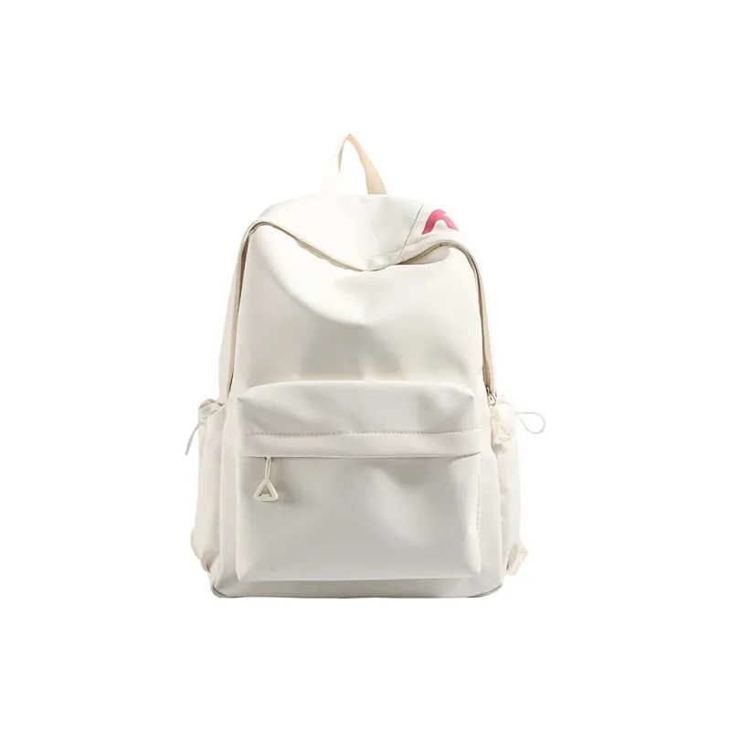 URBAN FOREST Nylon Backpack Regular Unisex White/Black/Yellow/Green/Pink-0