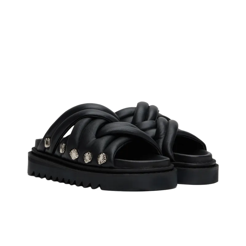 TOGA VIRILIS Slide Slippers Men's Black-2