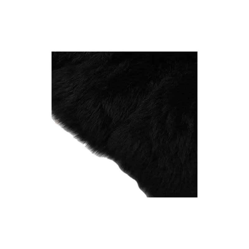 EMPORIO ARMANI Velvet feel Coat Women's Black-5