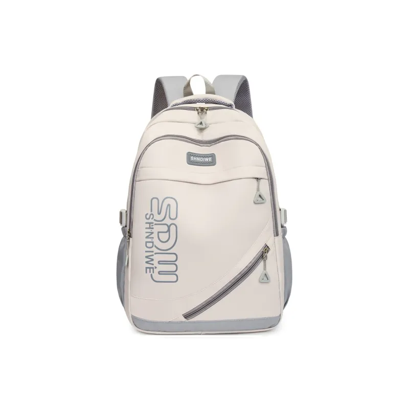 URBAN FOREST Oxford Backpack Regular Unisex Black/Burgundy/Blue/White & Red/White & Gray-11