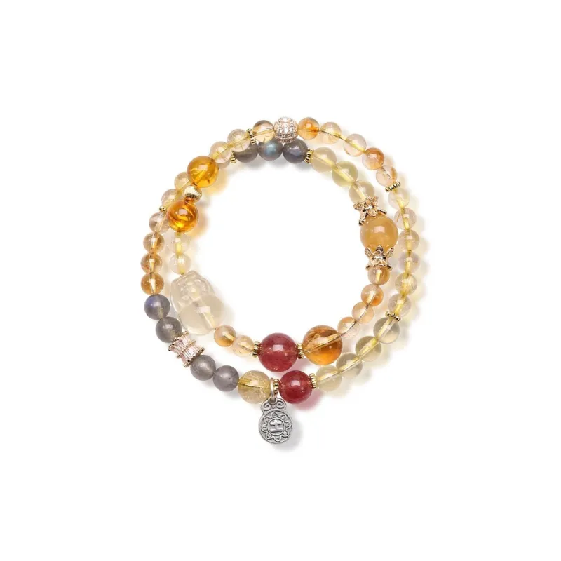 Moon Jewelry Crystal Jade Bracelets Unisex-22