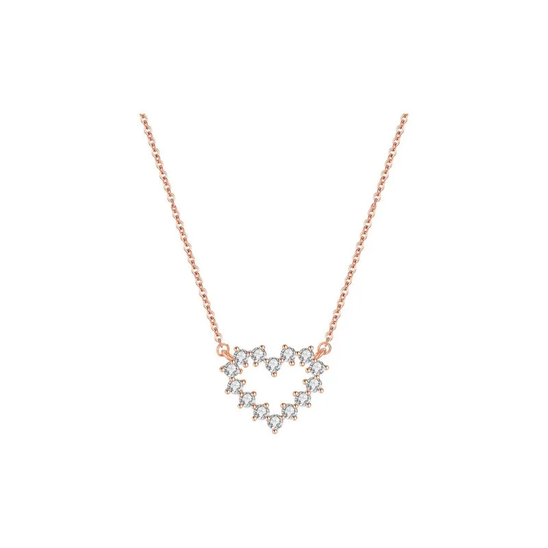 GOOUI S925 Silver Necklaces Women's-4