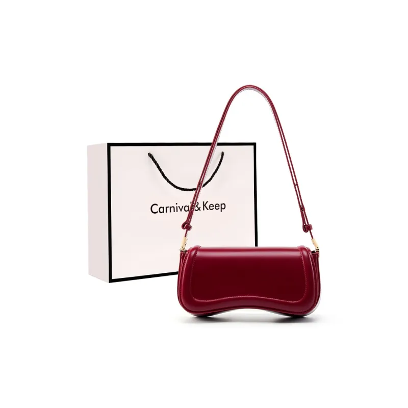 Carnival Keep Cow Leather Shoulder Bag Women's Multicolor-10