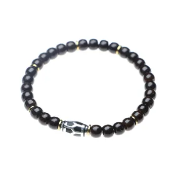Bluish Reverie Coconut Shell Beads Bracelets Unisex