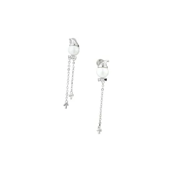 HUAYA Copper Plated With Real Gold Earrings Women's