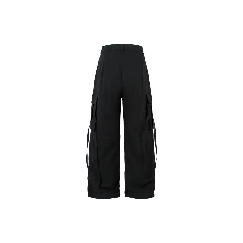 GBXM Cargo Pants Unisex Black-2