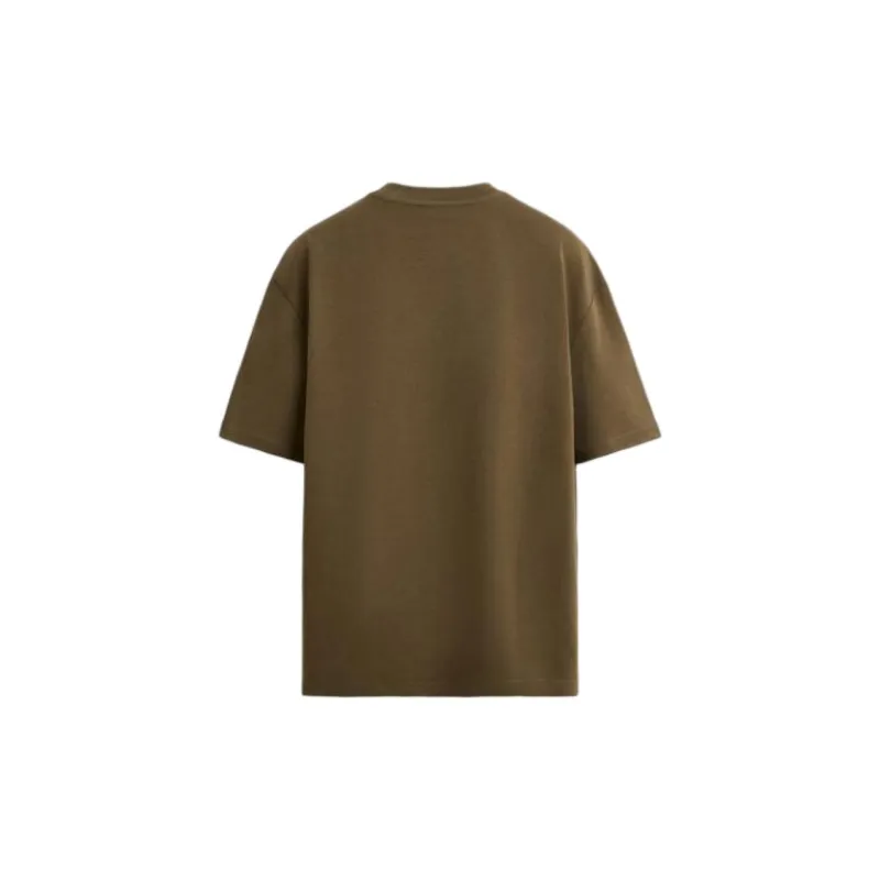 ZARA T Shirts Men Brown-1