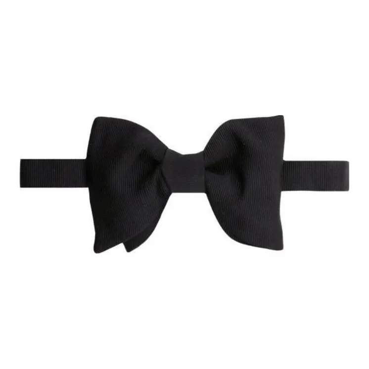 TOM FORD Textured Silk Bow Tie-0