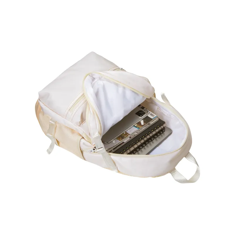 GLORY&CO Polyester Backpack Unisex Beige-3