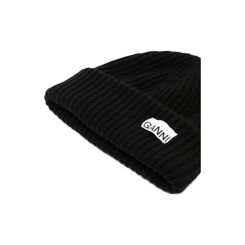 GANNI Wool Beanie-3