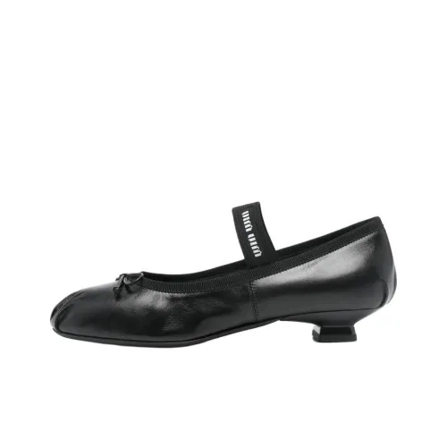 MIU MIU Casual Single Shoes Women's Black