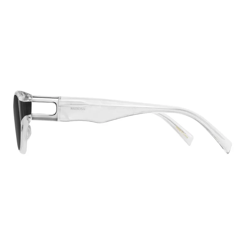 MUJOSH TR90 Cat Eye UV400 UV Protection Sun Protection Eye Protection Sunglasses Unisex Black-7