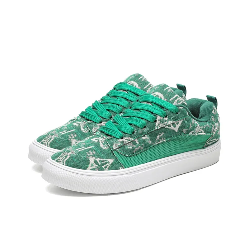 FCMM Low Top Canvas Shoes Unisex Box Included-13