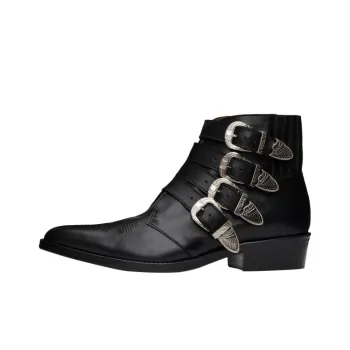 TOGA VIRILIS Ankle Boots Men's Black