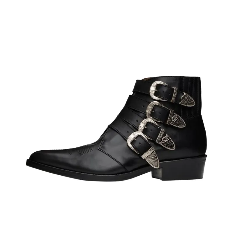 TOGA VIRILIS Ankle Boots Men's Black-0